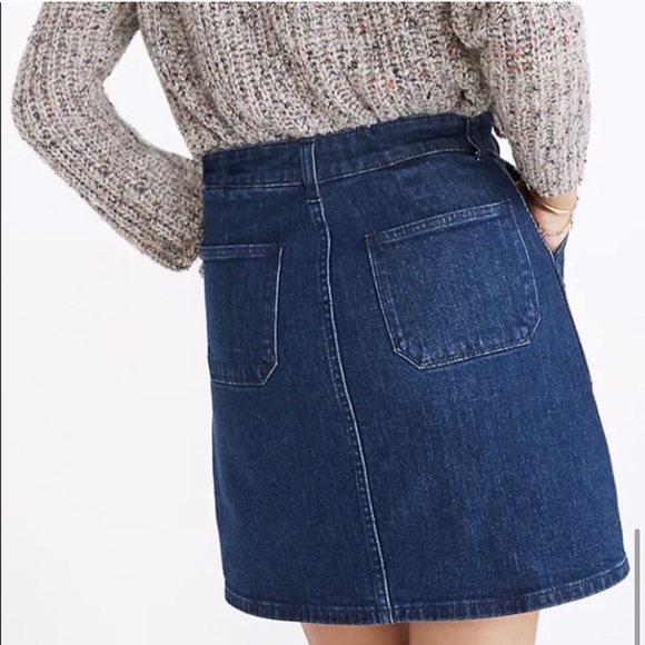 Madewell Denim Utility Mini Skirt - Picture 2 of 9